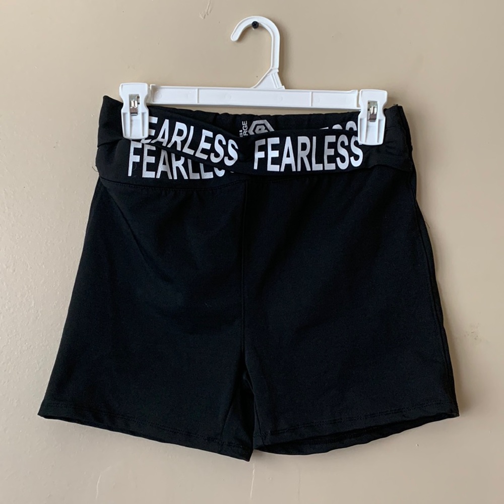 Series 8 | Black Spandex Shorts | Large